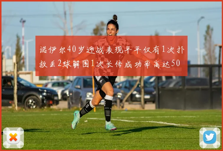 诺伊尔40岁迎战表现平平仅有1次扑救丢2球解围1次长传成功率高达50